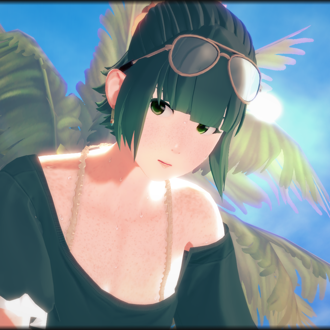 - 2024 - Simple static scene I put together because fun. This is a small side work I made from a scene I'm working on that has not been shown anywhere. Maybe one day it'll be done.