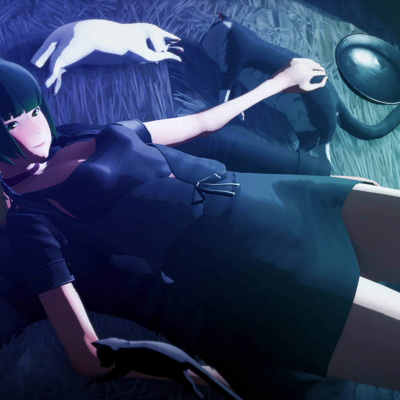 - 2024 - Wanted something secluded, and different from what I had made in the past. So, I made a barn, full of cats. Because cats.