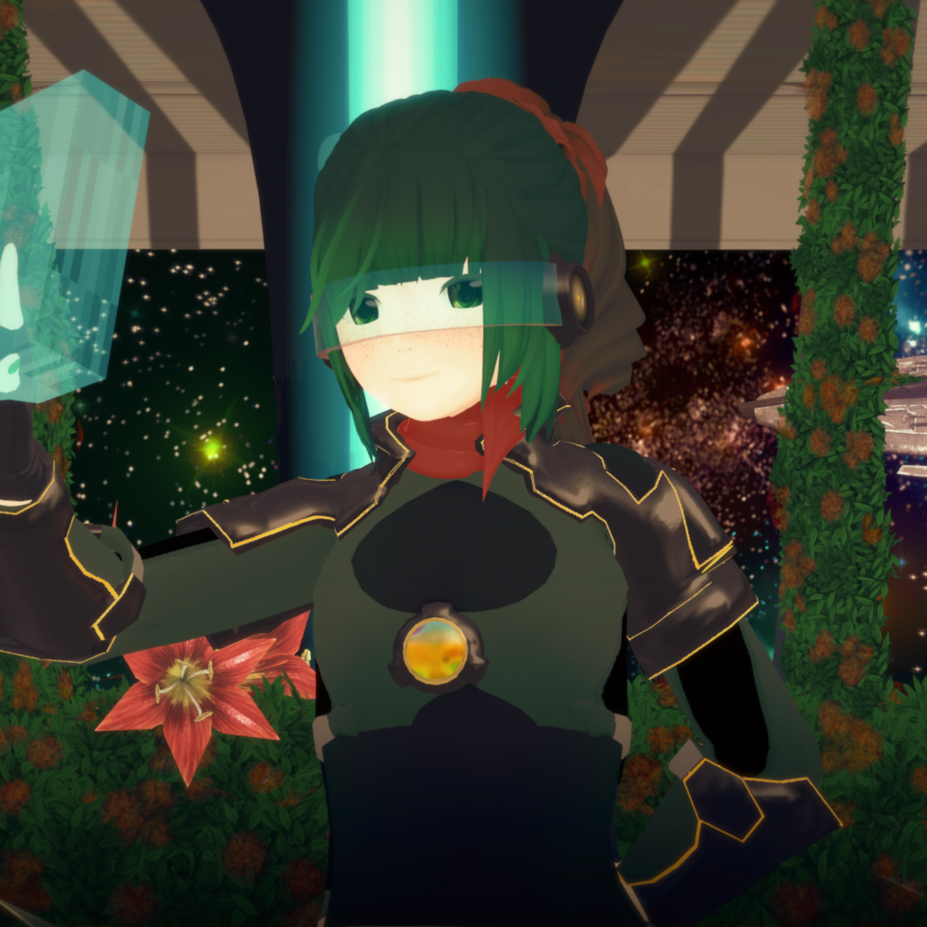 - 2021- A quick space station scene I made. Nothing special.