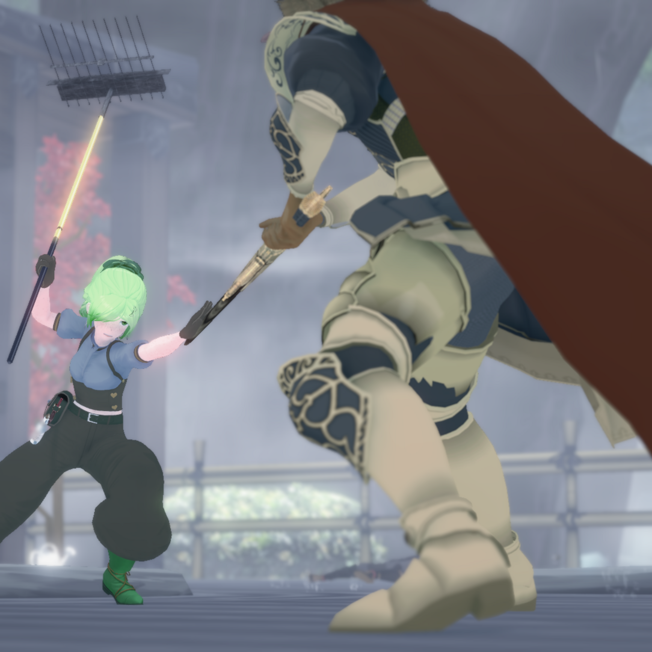 - 2020 - One of the very few "fight" scenes I've made. It helped me learn that I'm not good at them and that it's very hard to make them actually look good.