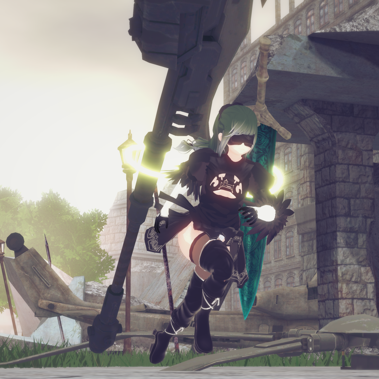 -2021 - The second NieR mockup I made